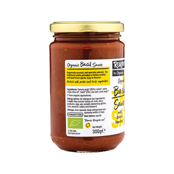 Organic Tomato and Basil Sauce