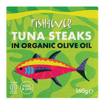 Skipjack Tuna Steaks in olive oil