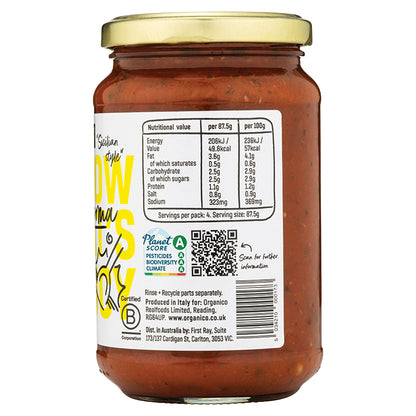 Organic Alla Norma sauce
