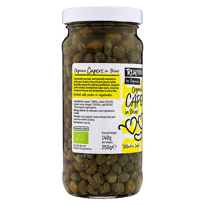 Organic Capers (Large Jar)