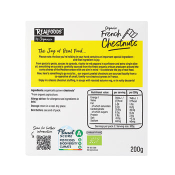 Organic French Peeled Chestnuts