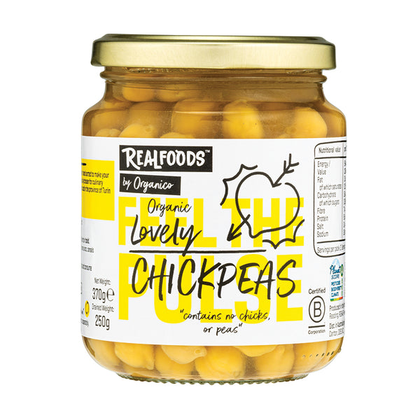 Organic Chickpeas in Water