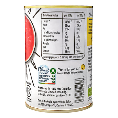 Organic Chopped Tomatoes