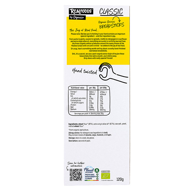 Organic Classic Breadsticks