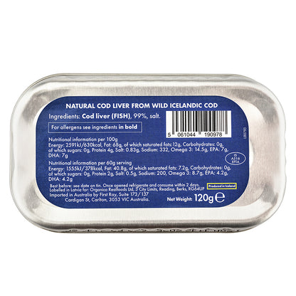 Wild Icelandic Cod Liver