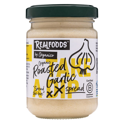 Organic Roasted Garlic Spread