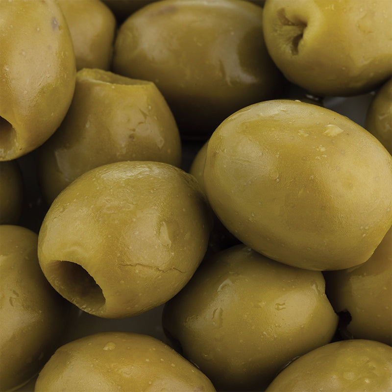 Organic Green Pitted Olives