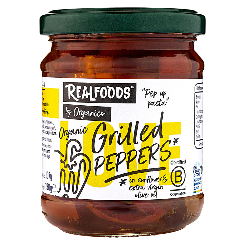 Organic Grilled Peppers