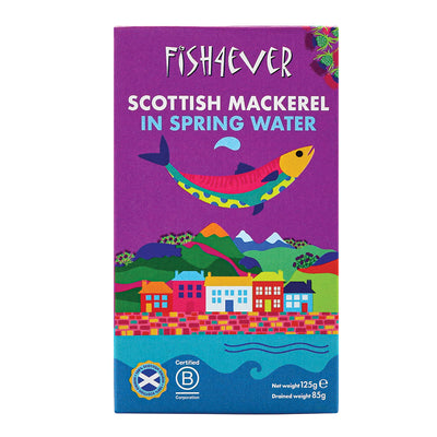 Scottish Mackerel in Spring Water