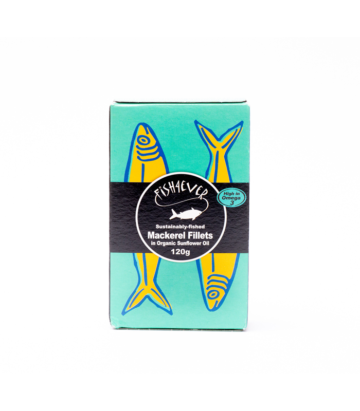 Mackerel Fillets in Sunflower Oil Organico Realfoods
