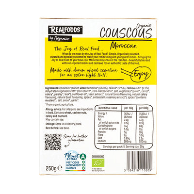 Organic Moroccan Couscous