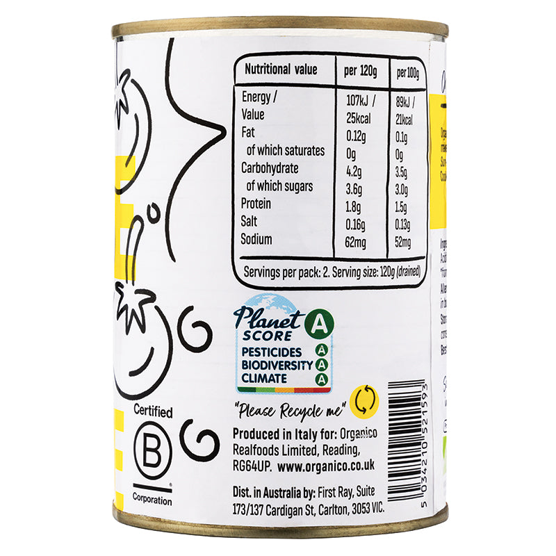 Organic Peeled Tomatoes