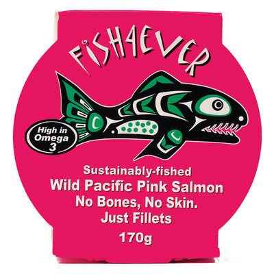 Wild Pacific Pink Salmon filleted