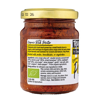 Organic Vegan Red Pesto