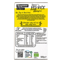 Organic Red Wholegrain Rice