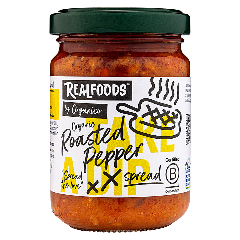 Organic Roasted Pepper Spread