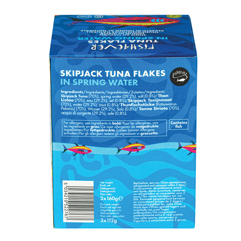Skipjack Tuna Flakes 3pk