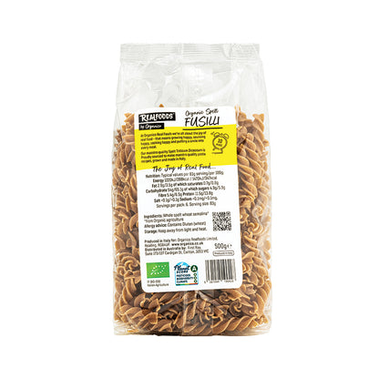 Organic Spelt Fusilli