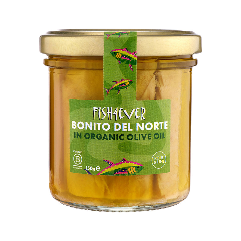 Bonito del Norte tuna steaks in organic olive oil