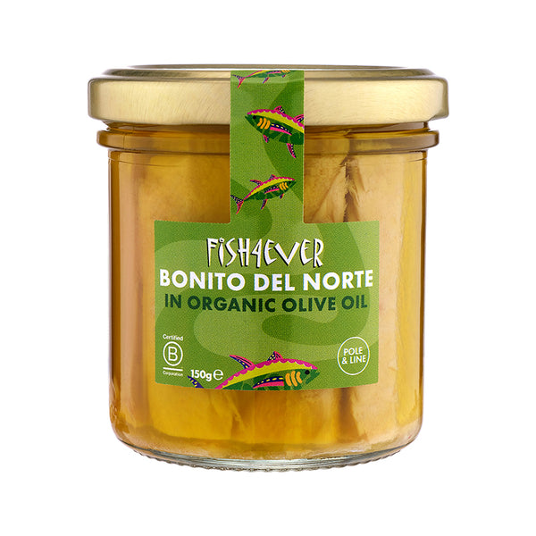 Bonito del Norte tuna steaks in organic olive oil