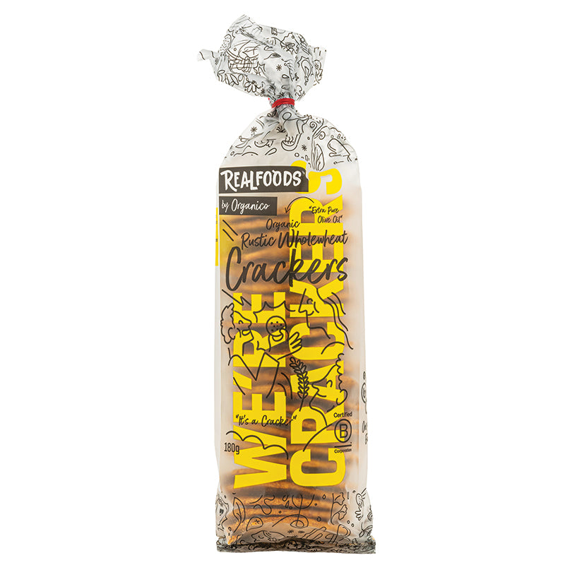Organic Wholewheat Crackers