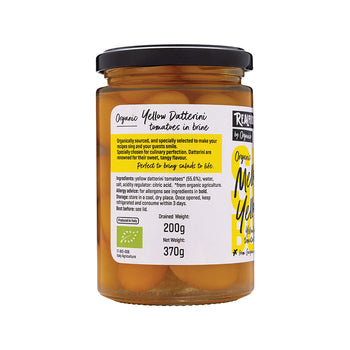 Organic Yellow Tomatoes in Brine