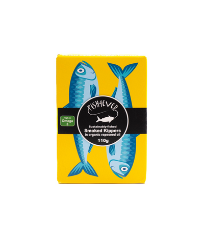 Smoked kippers in org rapeseed oil