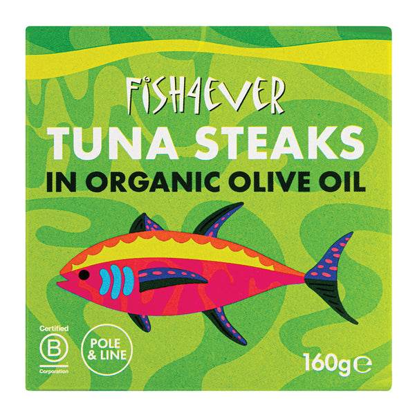 Skipjack Tuna Steaks in Olive Oil