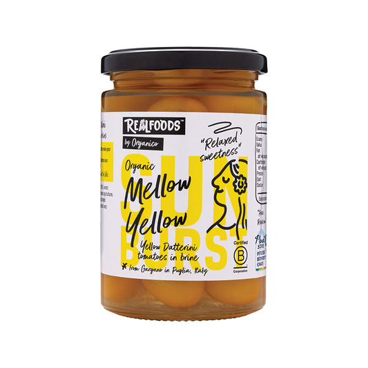 Organic Yellow Tomatoes in Brine