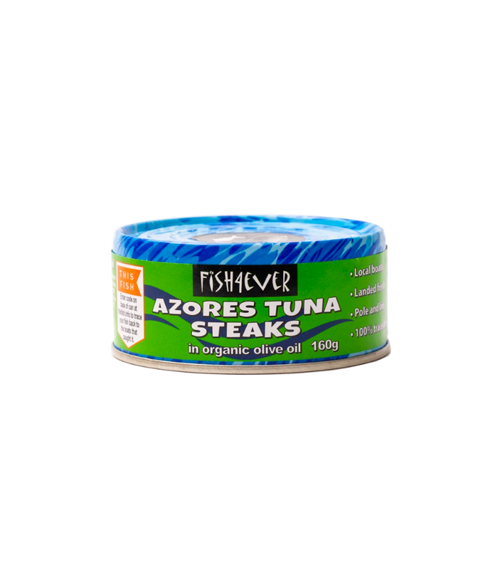 Skipjack Tuna Steaks in olive oil Organico Realfoods