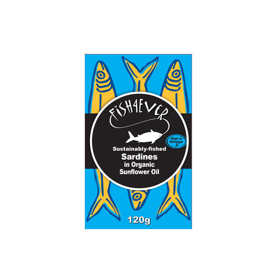 Whole Sardines in Org Sunflower Oil Organico Realfoods