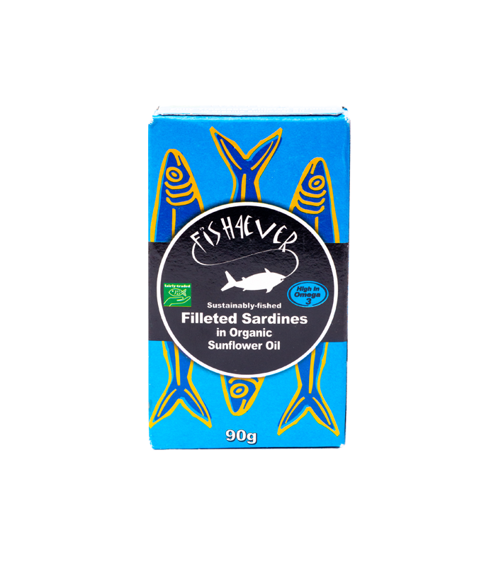 Sardines in Sunflower Oil Organico Realfoods
