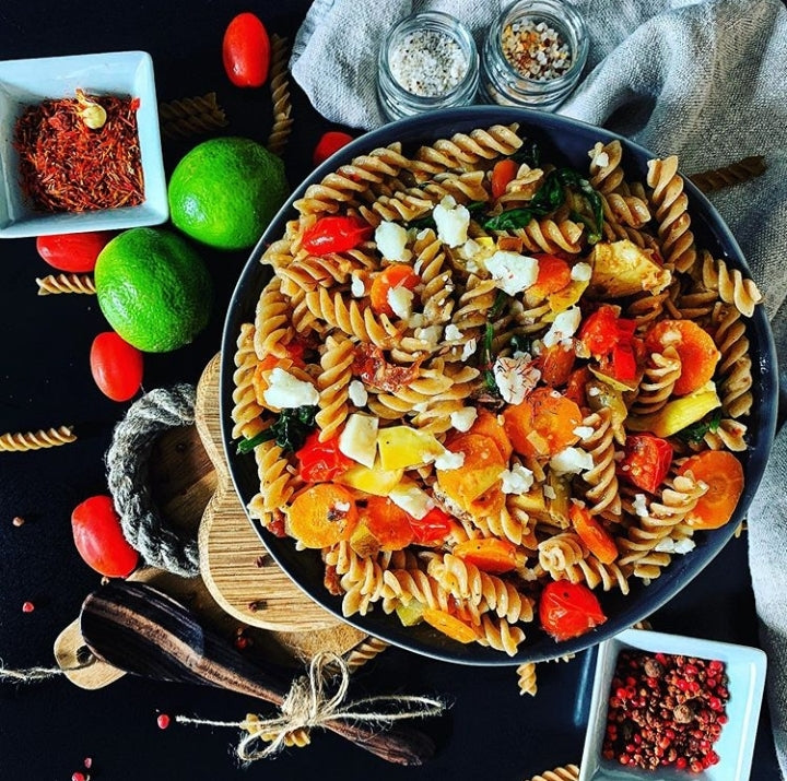 Artichokes and Pear Pasta