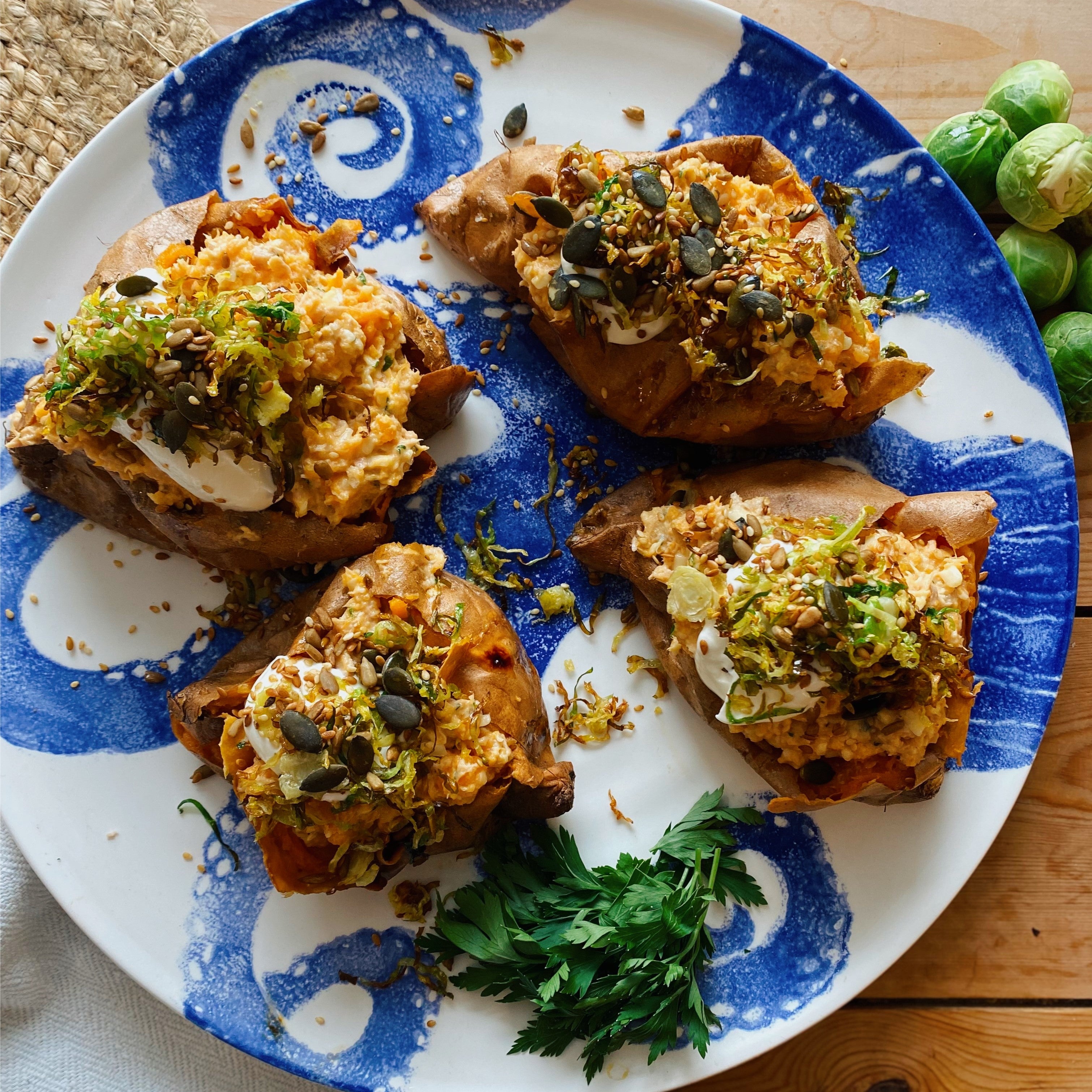 Tuna Melt Sweet Potato Jacket