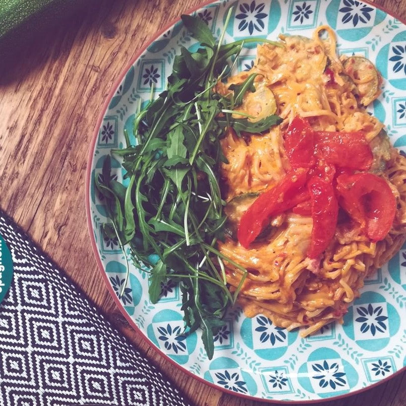 Creamy Chicken & Courgette Spaghetti