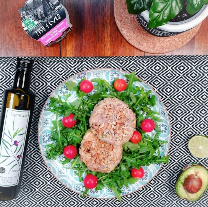 Gluten-Free Salmon Fishcake