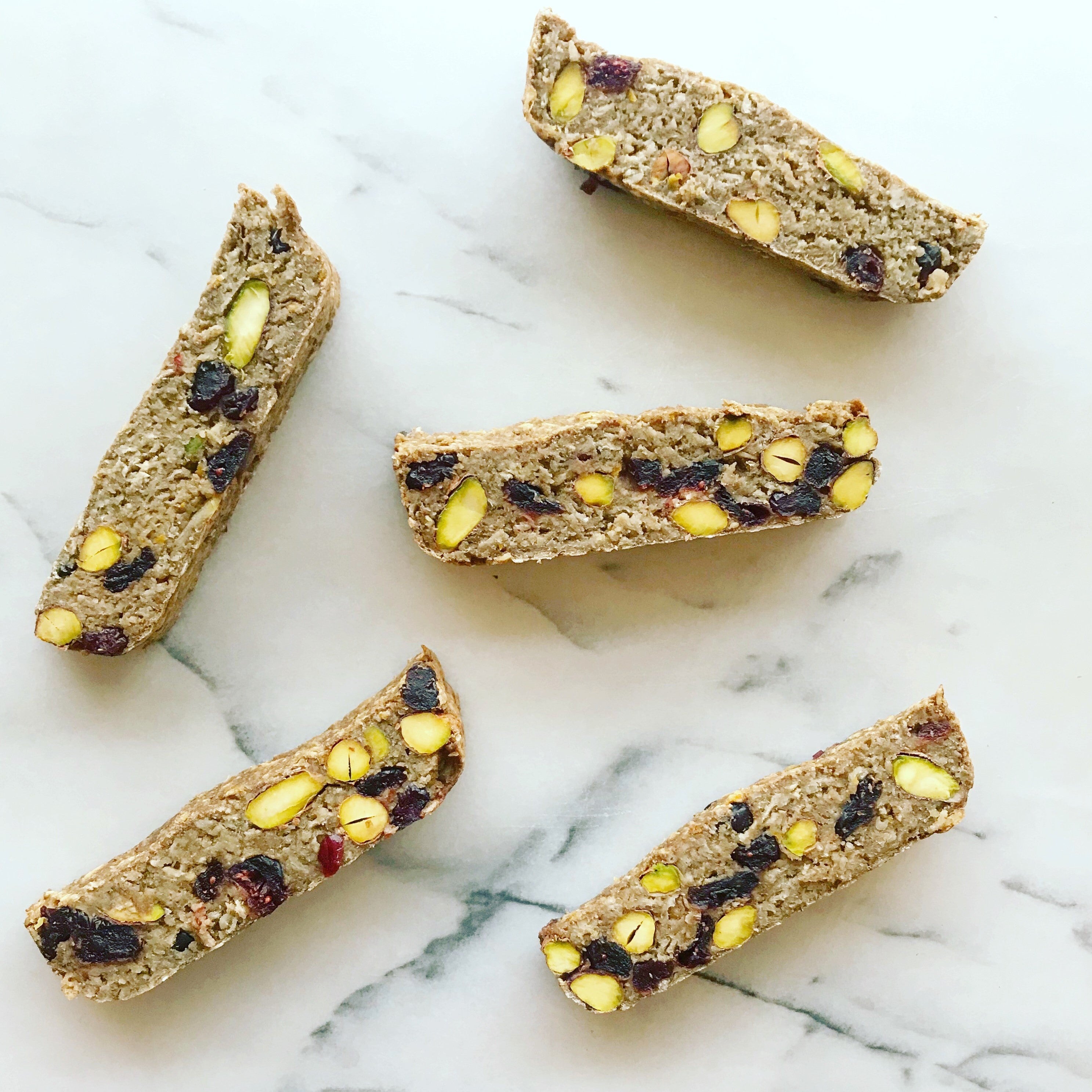 Chewy Chestnut Oat Bars